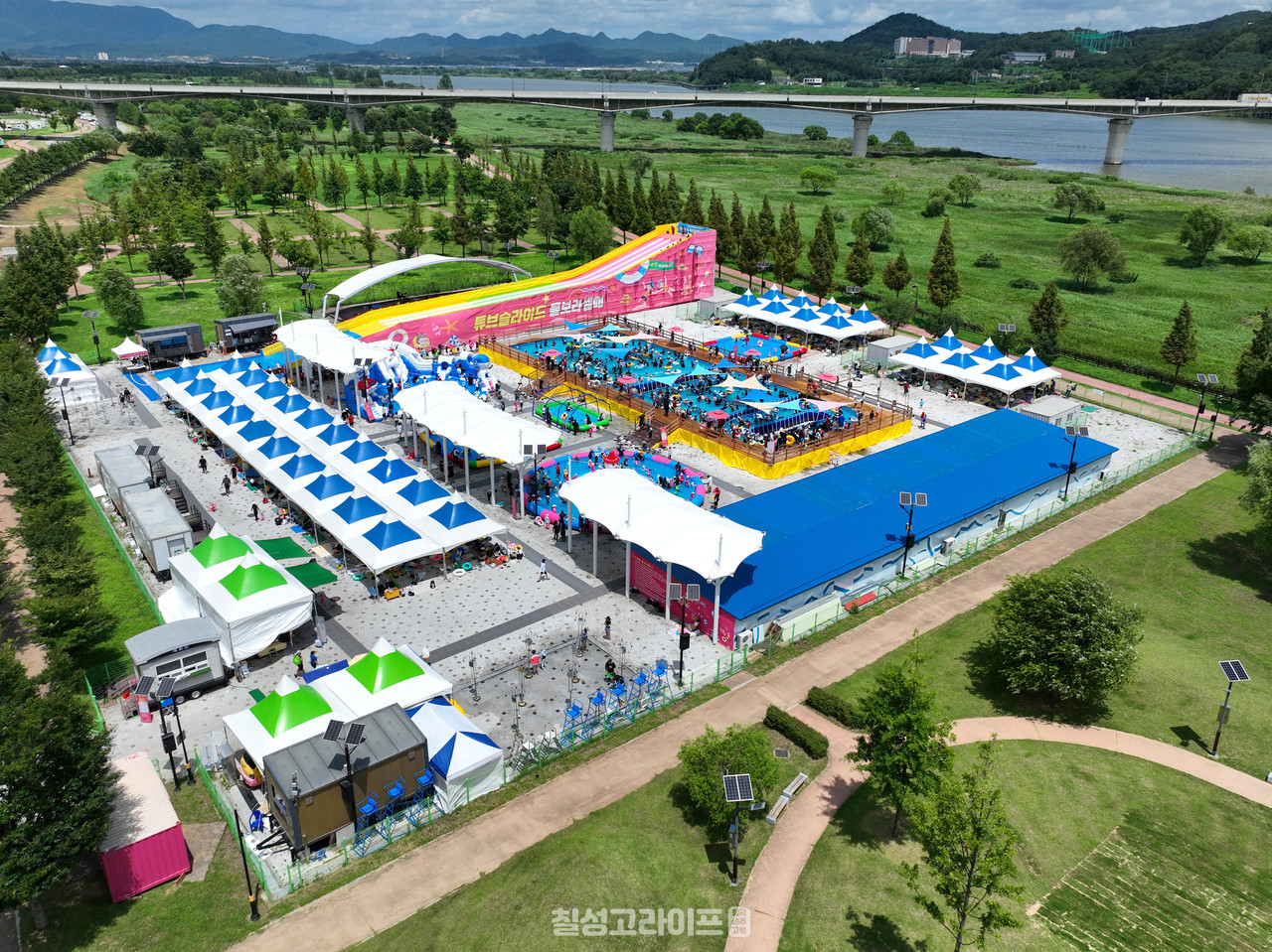 구미 낙동강 워터파크 전경