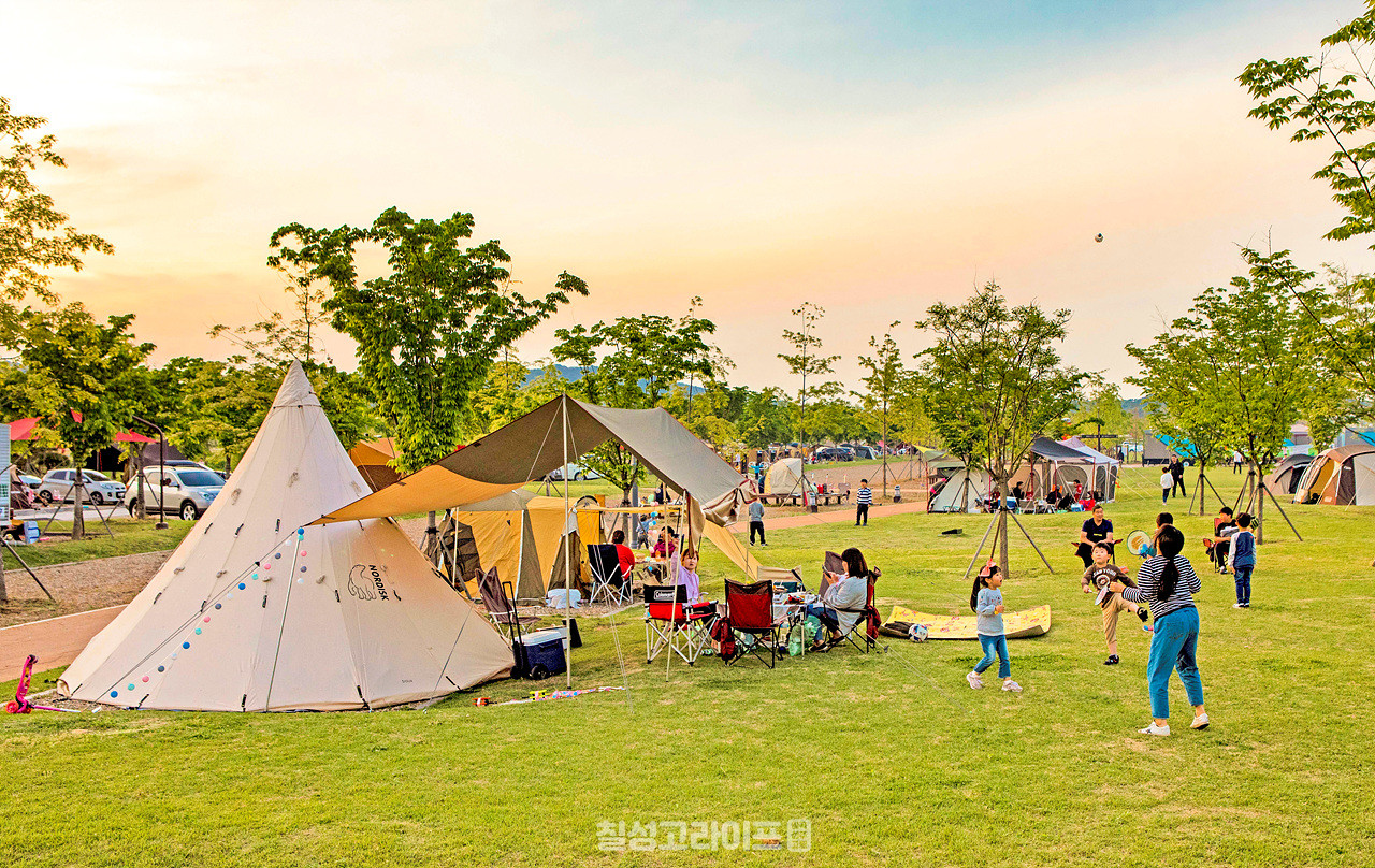 구미 낙동강체육공원 캠핑장