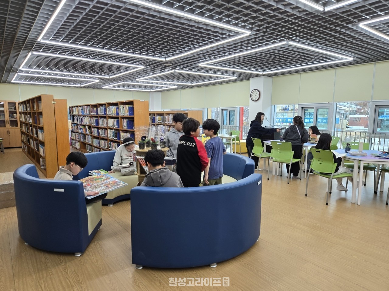 왜관중앙초등학교, 2025 새로운 도서관 단장 기념 이벤트 진행